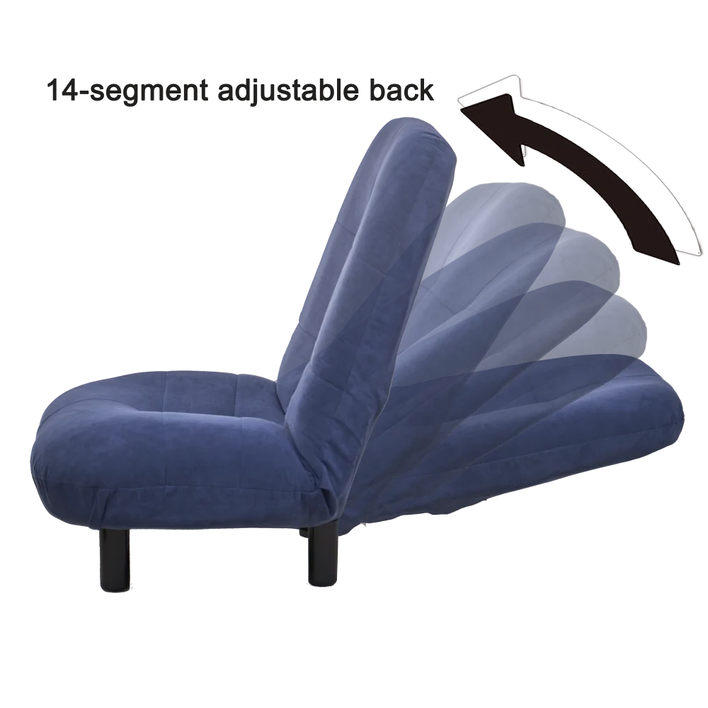 Single sofa reclining Japanese chair