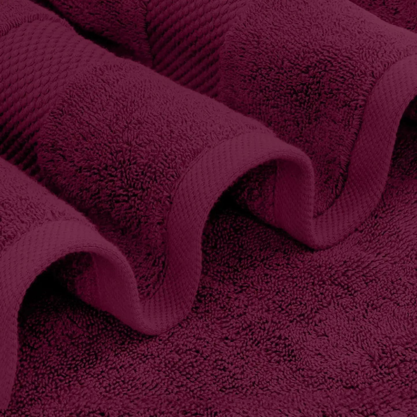 Absorbent Large Set of 4 Ultra Soft 700 GSM Cotton Quick Dry Bath Towels