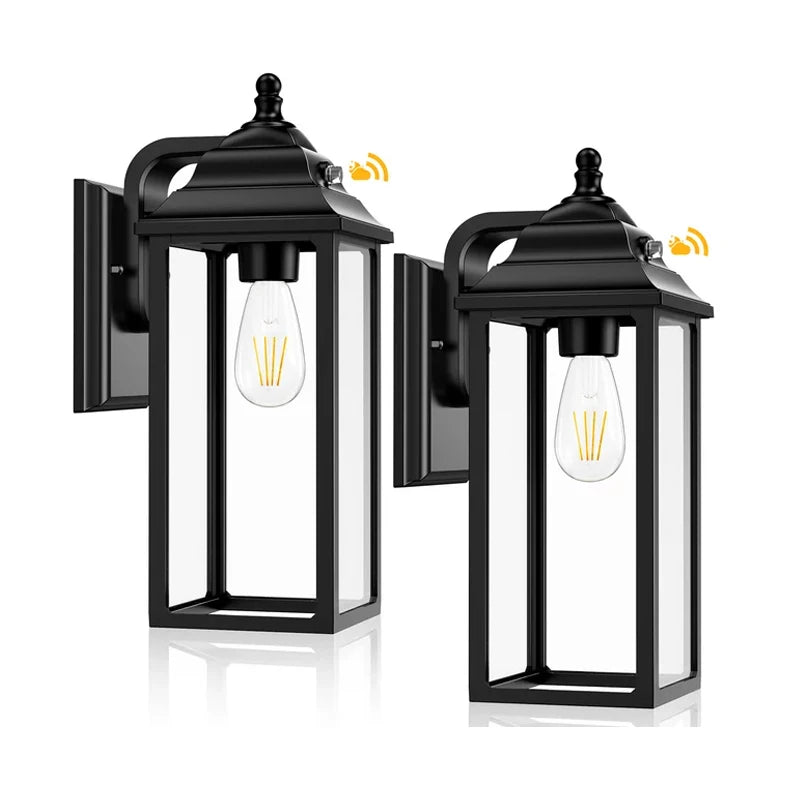 2 Sets Porch Lights Outdoor Wall Lanterns