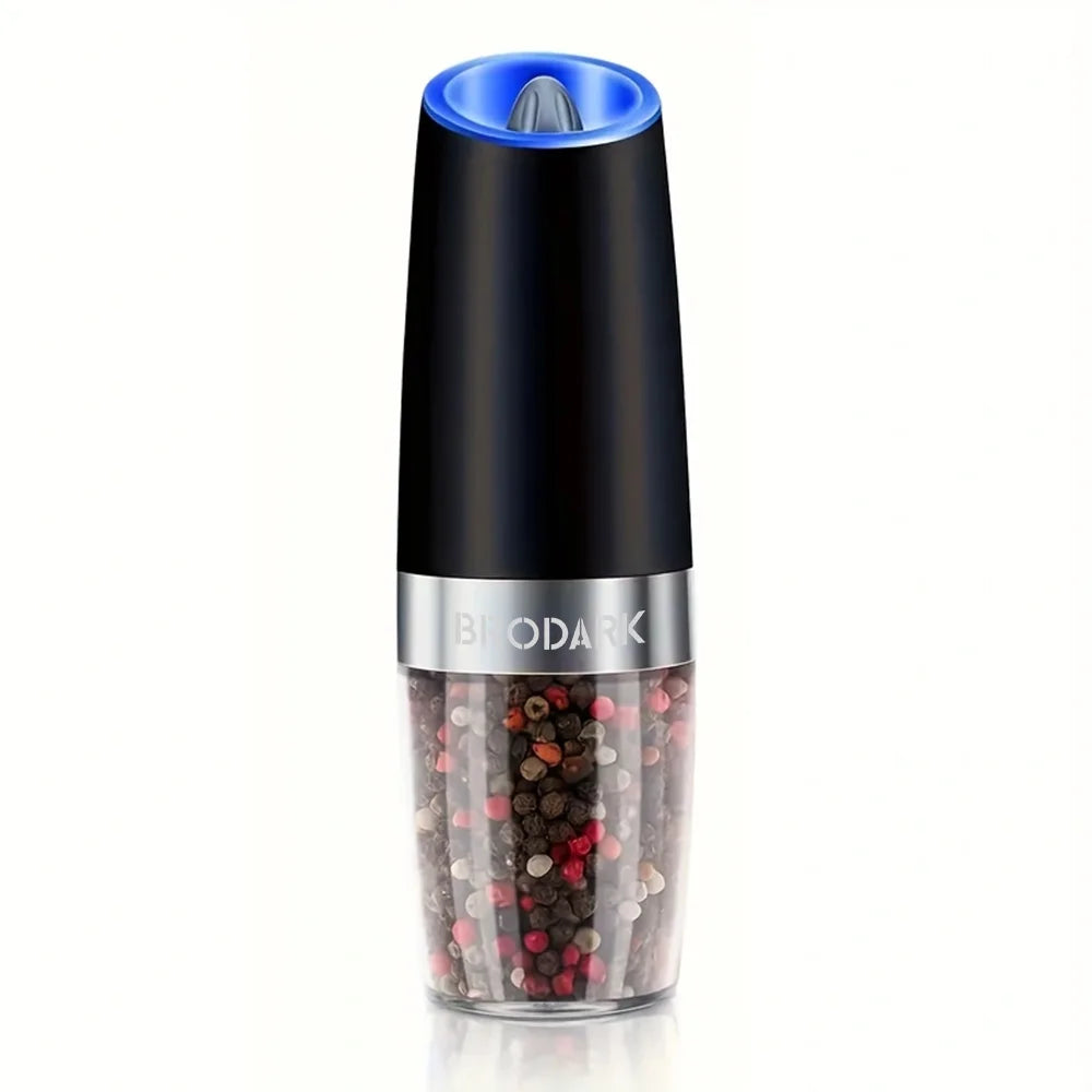 Electric Salt And Pepper Grinder Set, Battery Powered