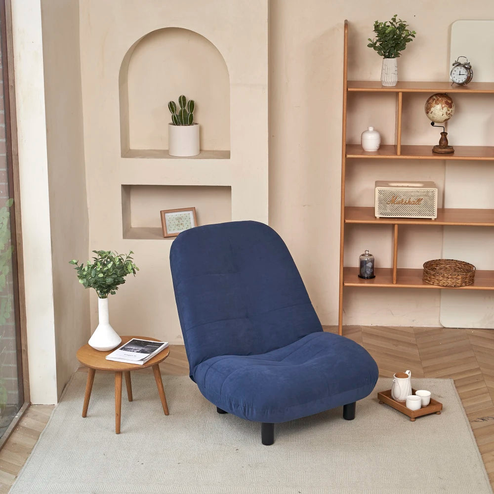 Single sofa reclining Japanese chair