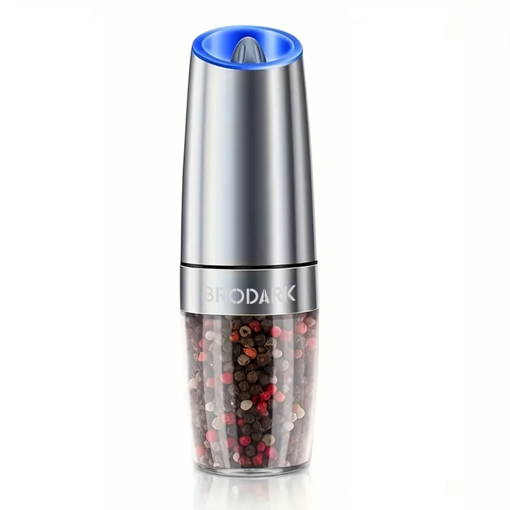 Electric Salt And Pepper Grinder Set, Battery Powered