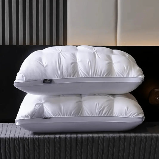 Luxurious 5-Star Hotel Quality Pillow, 20x30 Inches, Neck Support High Pillow Core For All Seasons