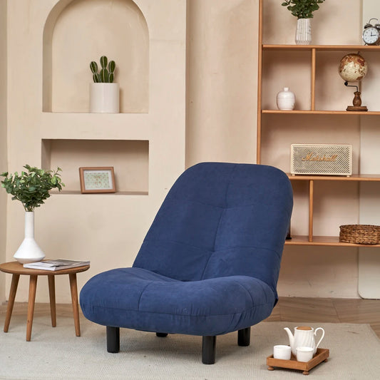 Single sofa reclining Japanese chair